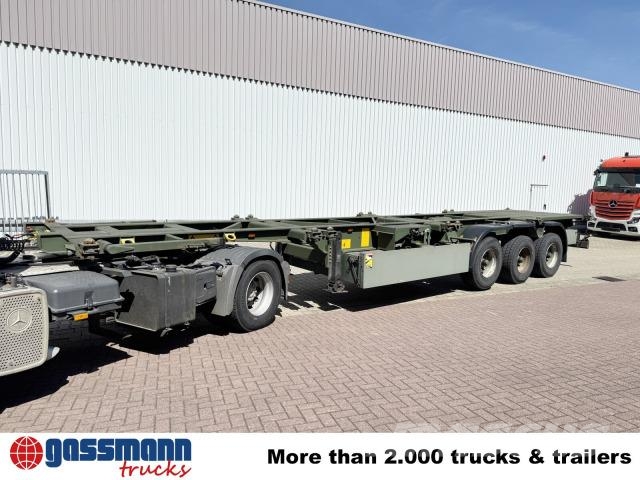 Doll U-74.0 3-Achs Containerchassis, 2x20/20/30/40ft, Other semi-trailers