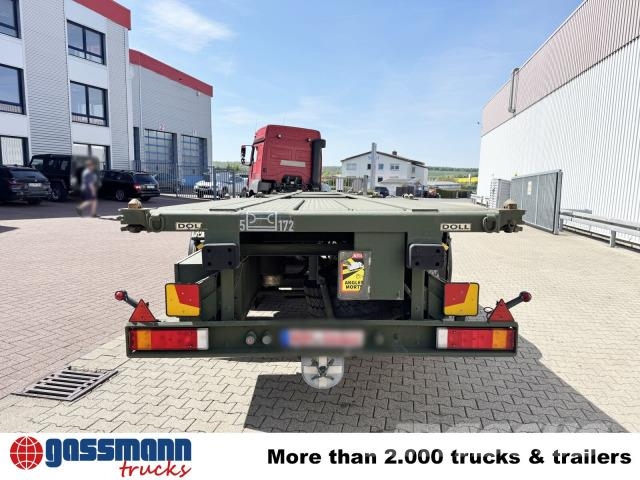 Doll U-74.0 3-Achs Containerchassis, 2x20/20/30/40ft, Other semi-trailers