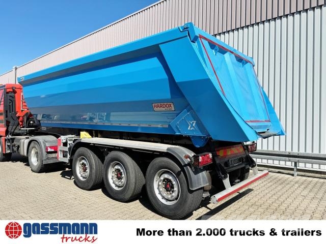 Euro ATM 27, HARDOX Stahlmulde ca. 27m³, Tipper semi-trailers
