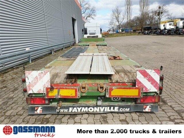 Faymonville STN-4AX, Ausziehbar auf 16,8m, 2x Lenkachse Низкорамные полуприцепы