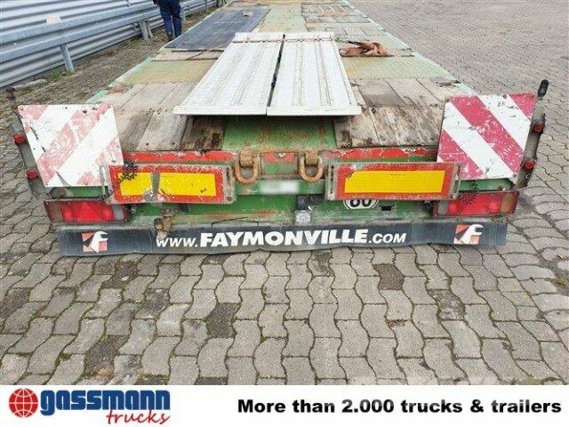 Faymonville STN-4AX, Ausziehbar auf 16,8m, 2x Lenkachse Низкорамные полуприцепы