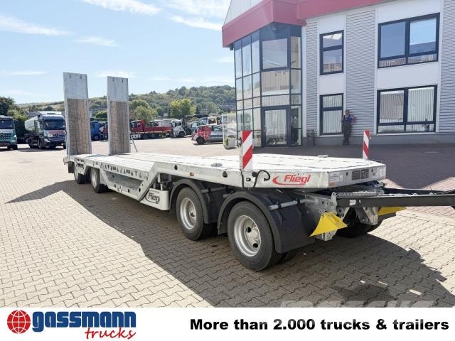 Fliegl VTS 400, Radmulden, Baggerstielmulde, Verbr. auf لوادر منخفضة