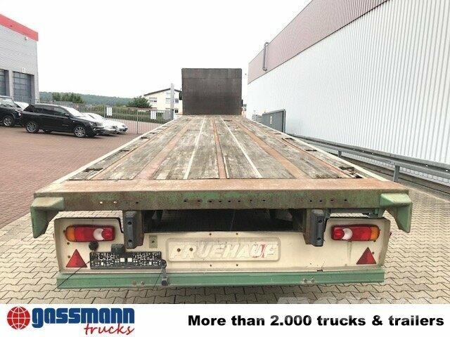 General Trailer SYY3FP Plattformauflieger, Liftachse Semirremolques de caja de lona