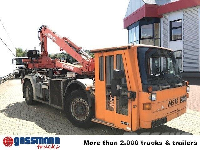 Ginaf GINC 3030 mit Heckkran Atlas AK 90.1 Madelautod