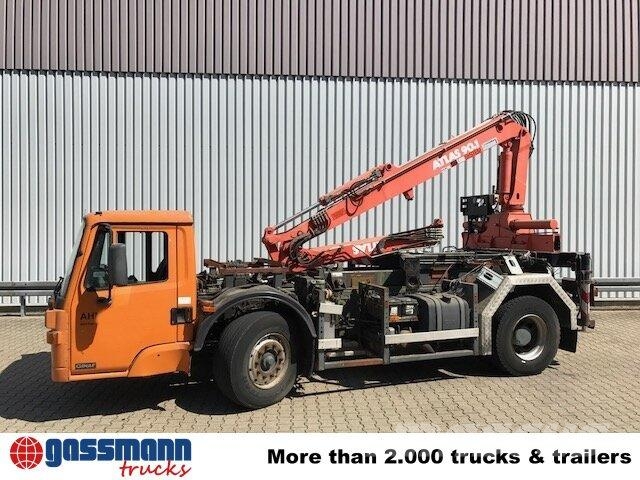 Ginaf GINC 3030 mit Heckkran Atlas AK 90.1 Madelautod
