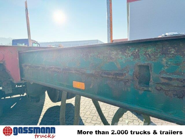 Glogger GSV 34, Lenk-/Liftachse, ausziehbar Timber semi-trailers