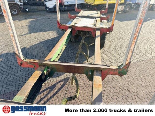 Glogger GSV 34, Lenk-/Liftachse, ausziehbar Timber semi-trailers