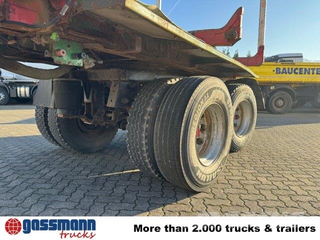 Glogger GSV 34, Lenk-/Liftachse, ausziehbar Timber semi-trailers