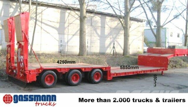 Goldhofer STZ-TL3-32/80 Nutzlast: 35 to., 5,85 m Нискотоварни полуремаркета