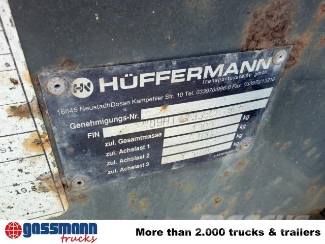 Hüffermann HTM 13.35 Absetzanhänger مقطورات قابلة للفك