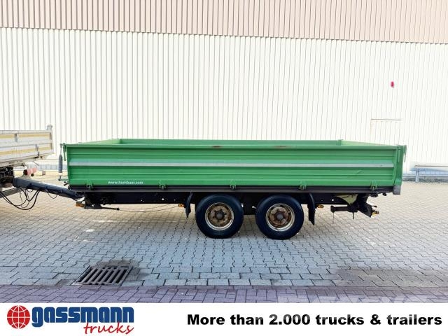 Humbaur HTK 105020, Rampenschacht, Verzinkt 自卸拖车