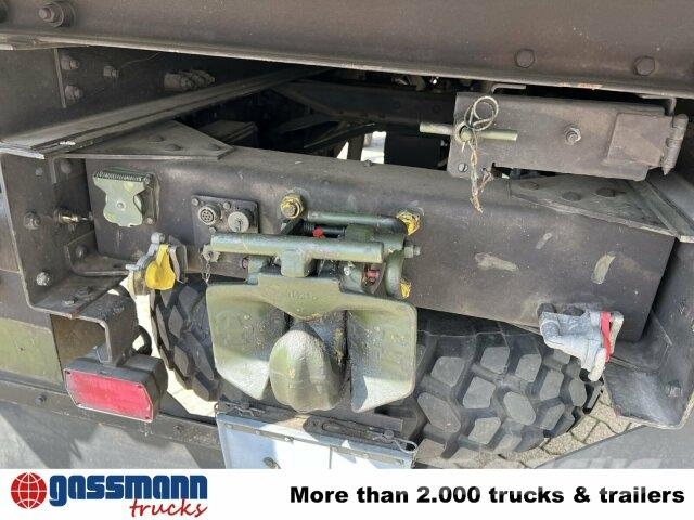Iveco 110-17 AW 4x4, Ex-Bundeswehr, Küche 平板式/側卸式卡車