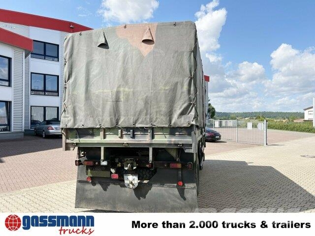 Iveco 110-17 AW 4x4, Ex-Bundeswehr, Küche 平板式/側卸式卡車