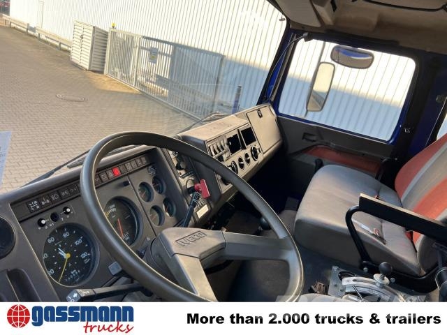 Iveco 120-23 AW 4x4 Doka, V8-Motor, Gerätewagen, 平板式/側卸式卡車