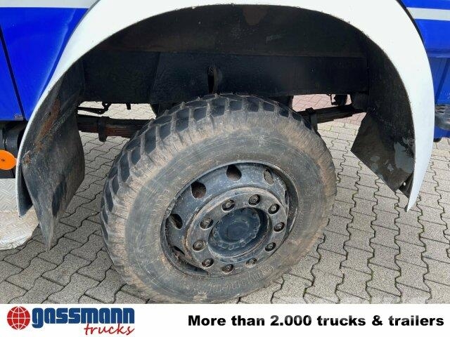 Iveco 120-23 AW 4x4 Doka, V8-Motor, Seilwinde 平板车
