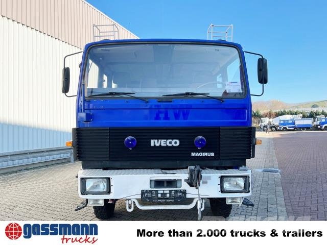 Iveco 120-23 AW 4x4 Doka, V8-Motor, Gerätewagen, 平板式/側卸式卡車