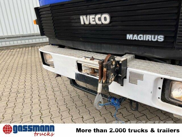 Iveco 120-23 AW 4x4 Doka, V8-Motor, Seilwinde 平板车