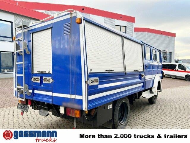 Iveco 90-16 AW 4x4 Doka, Mannschaftswagen 平板式/側卸式卡車