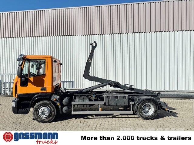 Iveco Euro Cargo 160E25 4x2, HIAB Abroller Camiones elevadores de gancho