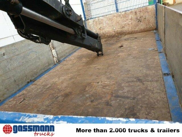 Iveco Euro Cargo ML 80 E 18, Hiab Kran 060-2 平板式/側卸式卡車