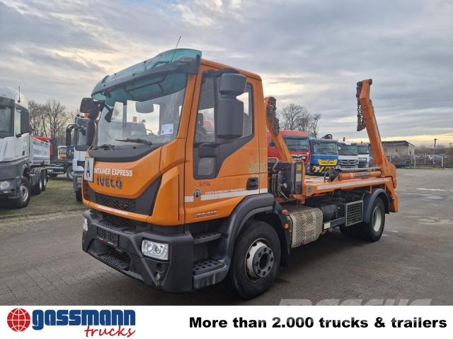 Iveco EuroCargo ML150E25 4x2, Meiller Tele-Absetzer, Camiones desmontables