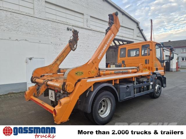 Iveco EuroCargo ML150E25 4x2, Meiller Tele-Absetzer, Camiones desmontables