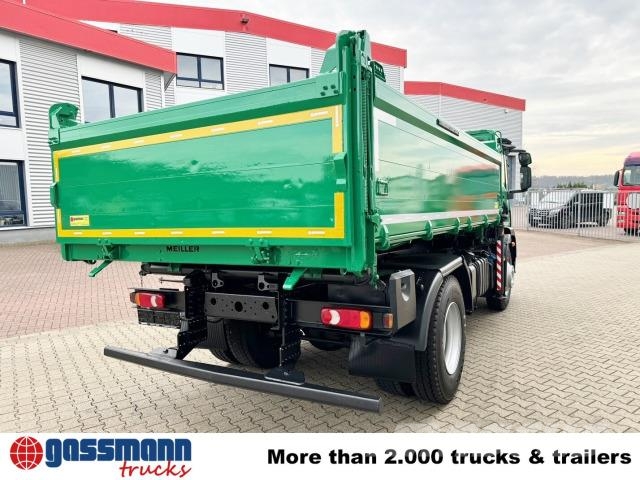 Iveco EuroCargo ML160E28 4x2 mit Kran Hiab XS 088 ES-2 Tipper trucks