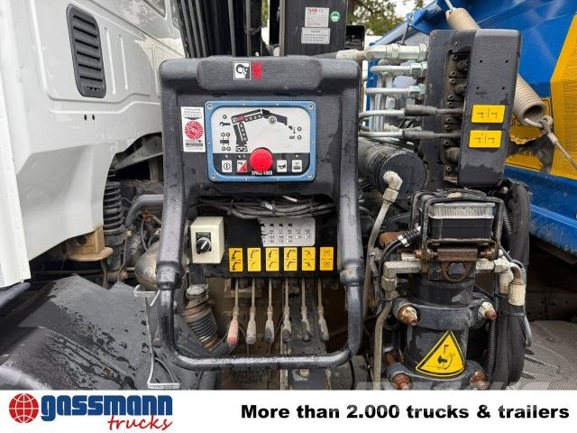 Iveco EuroCargo ML160E28K 4x2, Kran Hiab 099E-3 HiDuo, Camion benne