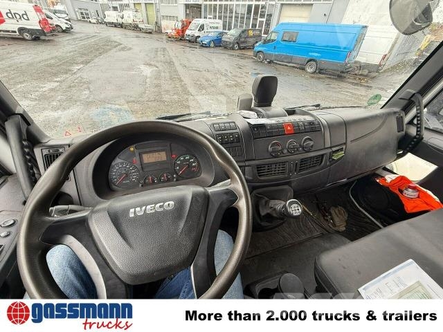 Iveco EuroCargo ML160E28K 4x2, Kran Hiab 099E-3 HiDuo, Camion benne