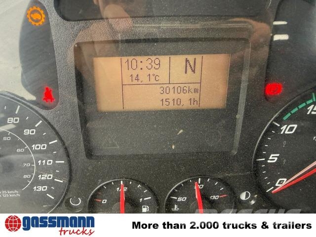 Iveco EuroCargo ML160E28K 4x2, Kran Hiab 099E-3 HiDuo, Camion benne