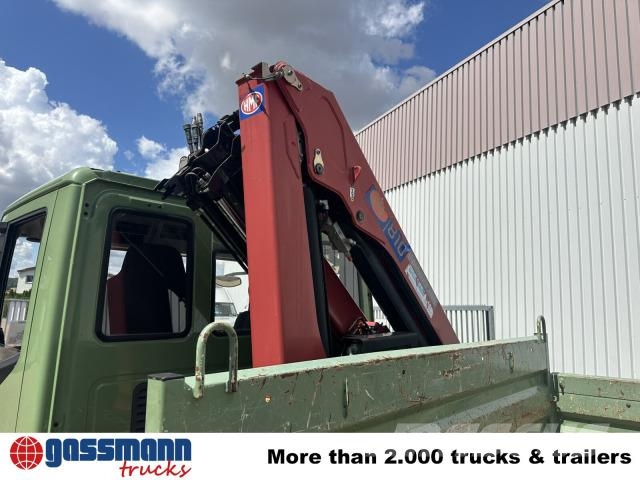 Iveco ML100E19 4x2, Kran HMF 810-K2, 2x AHK Φορτηγά Ανατροπή