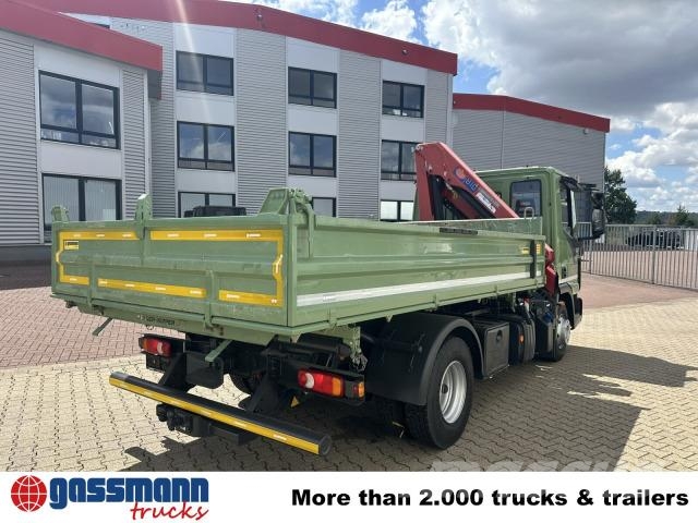 Iveco ML100E19 4x2, Kran HMF 810-K2, 2x AHK Φορτηγά Ανατροπή