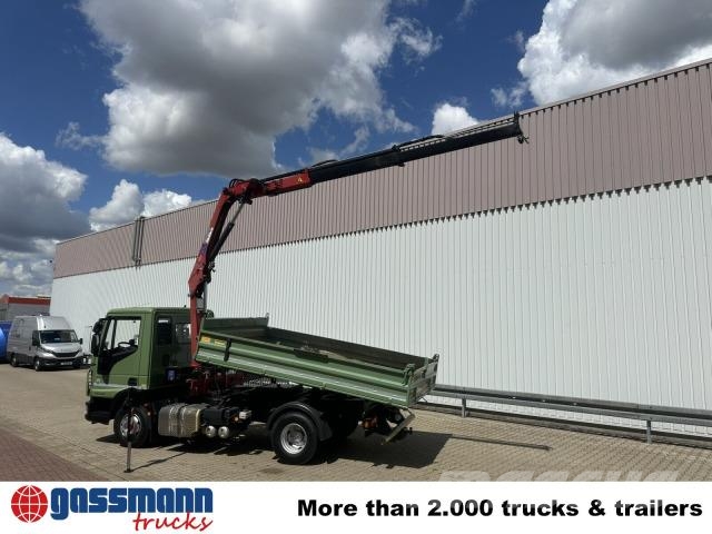 Iveco ML100E19 4x2, Kran HMF 810-K2, 2x AHK Φορτηγά Ανατροπή