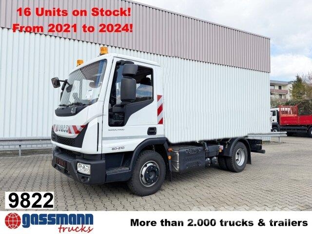 Iveco ML80E21 4x2, 2x AHK, mehrfach vorhanden! Fülkés alváz