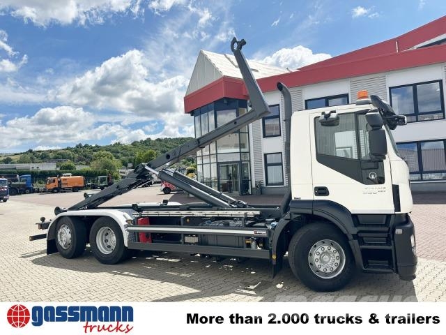 Iveco Stralis AD260S36 6x2/4, EEV, Meiller RK 20.70, Camiones elevadores de gancho