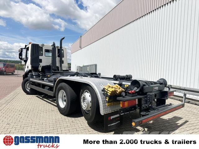 Iveco Stralis AD260S36 6x2/4, EEV, Meiller RK 20.70, Camiones elevadores de gancho
