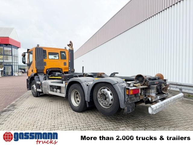 Iveco Stralis AD260S36Y/PS 6x2, Lenk-/Liftachse Hook lift trucks