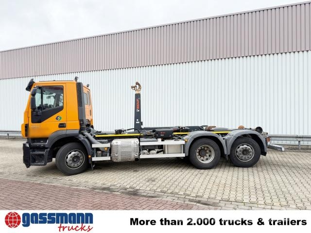 Iveco Stralis AD260S36Y/PS 6x2, Lenk-/Liftachse Hook lift trucks