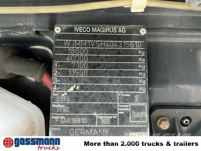 Iveco Stralis AS440S42 4x2, Retarder Ťahače