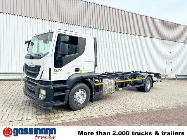 Iveco Stralis AT 190 S31FP-CM 4x2, LBW BÄR, Camiones portacontenedores