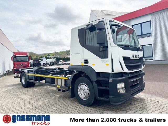 Iveco Stralis AT 190 S31FP-CM 4x2, LBW BÄR, Camiones portacontenedores