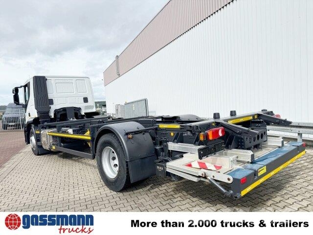 Iveco Stralis AT 190 S31FP-CM 4x2, LBW BÄR, 貨櫃框架卡車