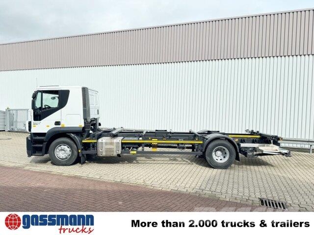 Iveco Stralis AT 190 S31FP-CM 4x2, LBW BÄR, 貨櫃框架卡車