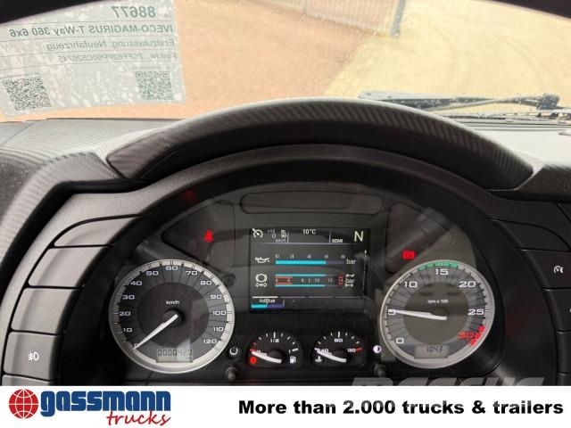 Iveco T-Way 360 6x6, Kran 12-21m/t Bañeras basculantes usadas