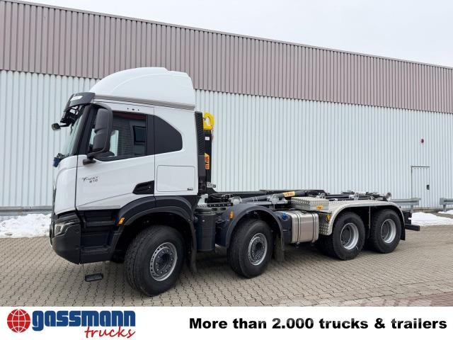 Iveco T-Way AT410T51/58 8x4, Retarder, 4x VORHANDEN! Koukkulava kuorma-autot