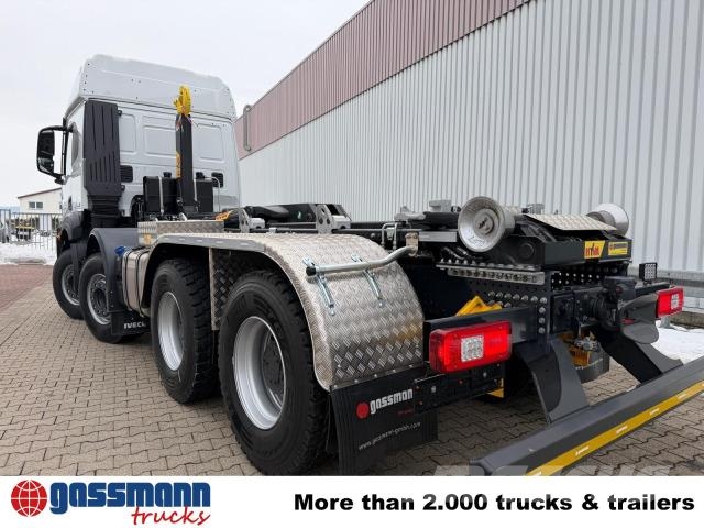 Iveco T-Way AT410T51/58 8x4, Retarder, 4x VORHANDEN! Koukkulava kuorma-autot