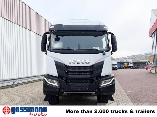 Iveco T-Way AT410T51 8x4, Retarder, Nebenantrieb, 3x Camiones con chasís y cabina