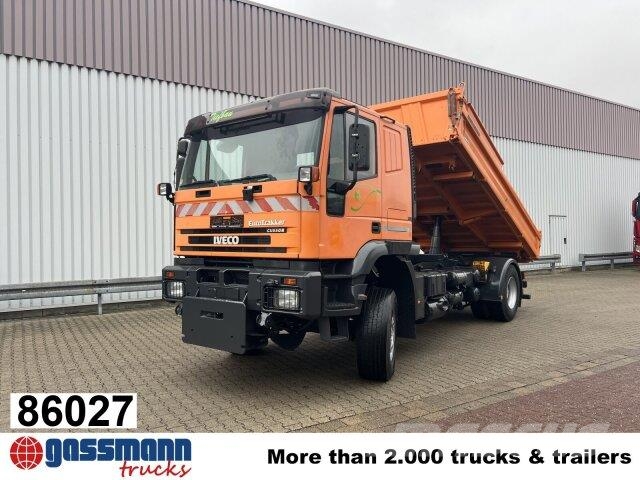 Iveco Trakker 190E350 4x4, Winterdienstausstattung, Bañeras basculantes usadas