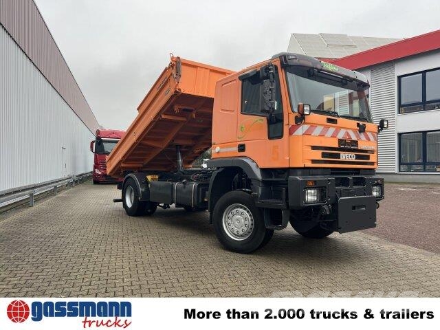 Iveco Trakker 190E350 4x4, Winterdienstausstattung, Bañeras basculantes usadas
