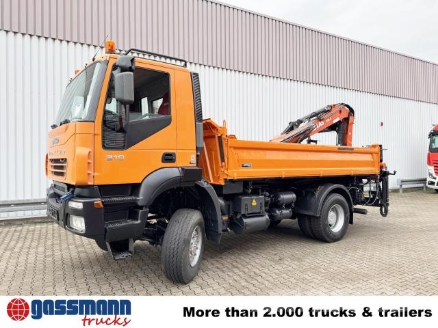 Iveco Trakker AD190T31W 4x4, absattelbarer Heckkran Tipper trucks